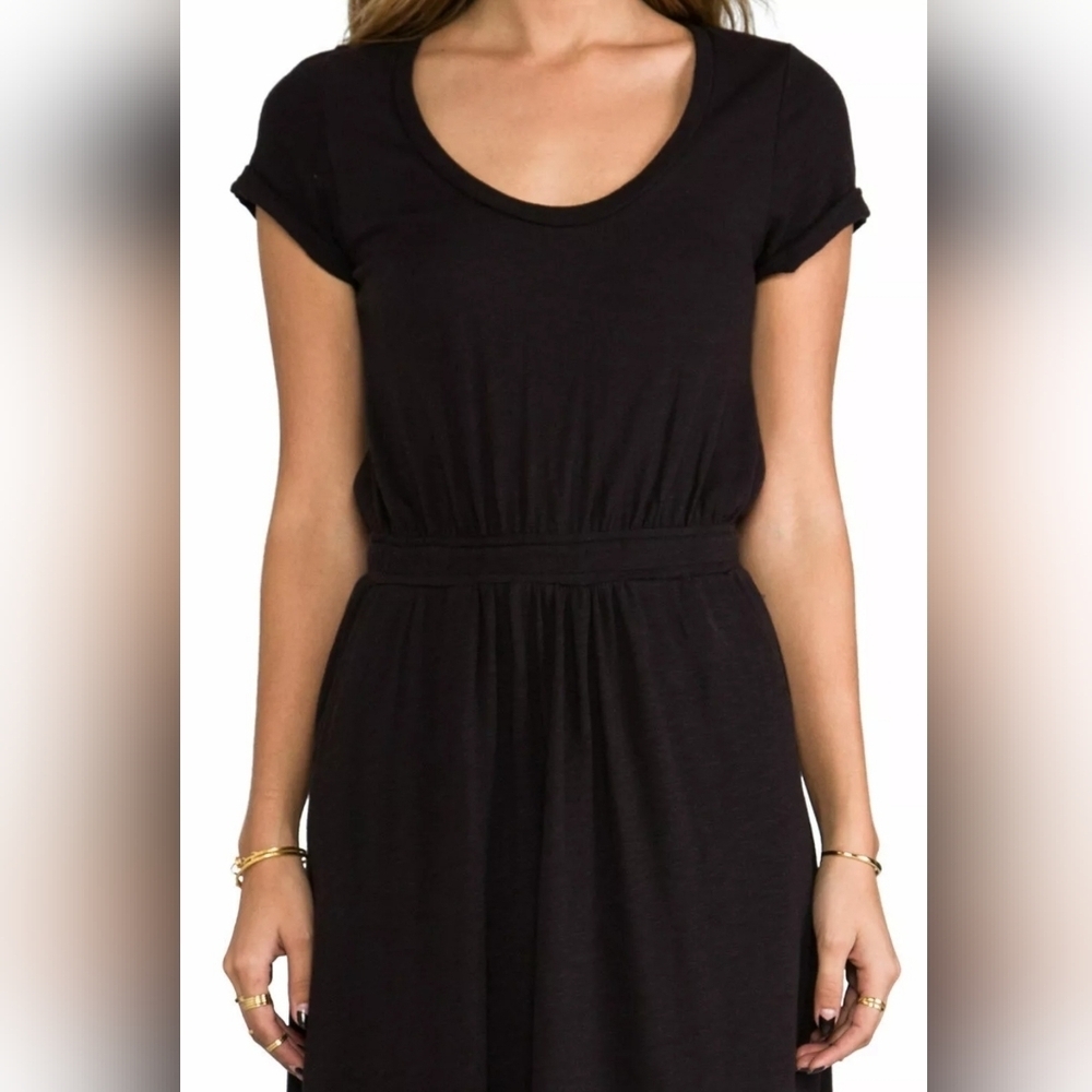 Free People FP Beach Audrina Maxi Dress Side Slit Open Back Cinch Waist XS NWT - Picture 3 of 16